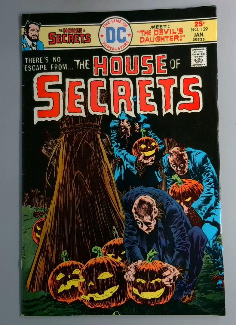 House of Secrets #139 VG/FN Bernie Wrightson Cover DC 1973 SN1 Copy2