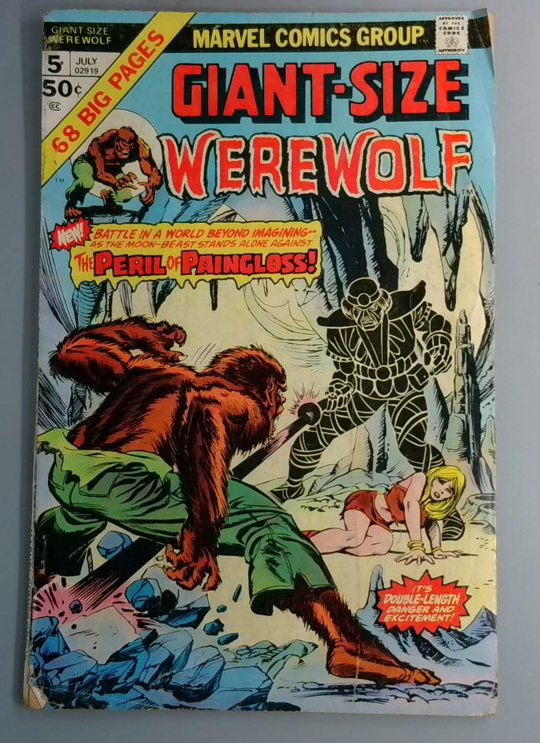 Giant-Size Werewolf #5 VG Marvel 1975