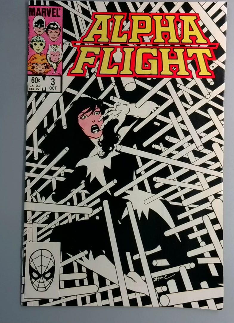 Alpha Flight #3 VF/NM James Hudson Becomes Guardian Marvel 1983