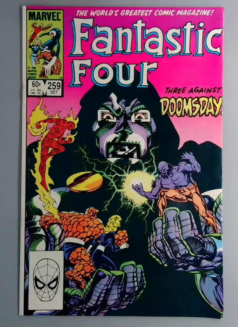 Fantastic Four #259 VF/NM Marvel 1983 SN2