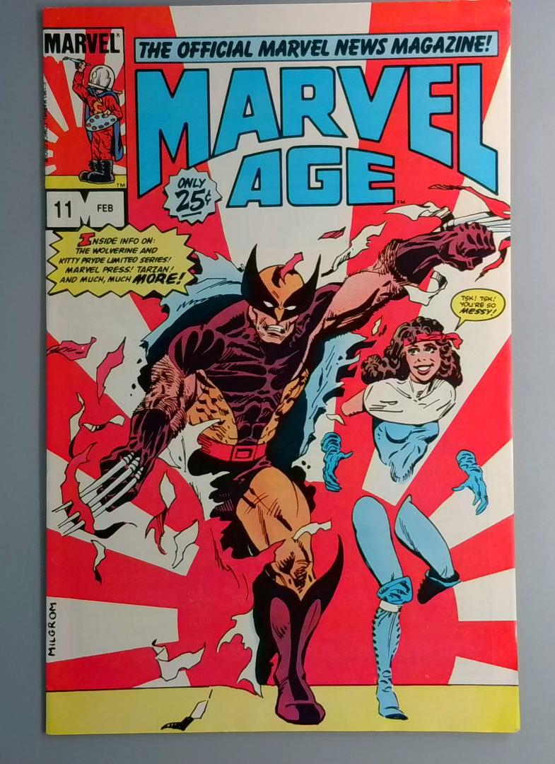 Marvel Age #11 VF/NM Marvel 1984