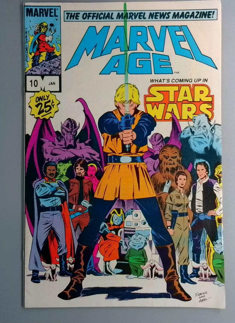 Marvel Age #10 VF Star Wars Marvel 1984