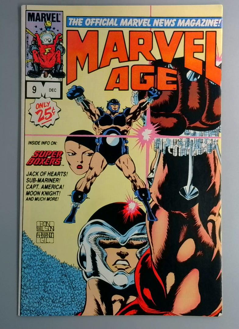 Marvel Age #9 VF Marvel 1983