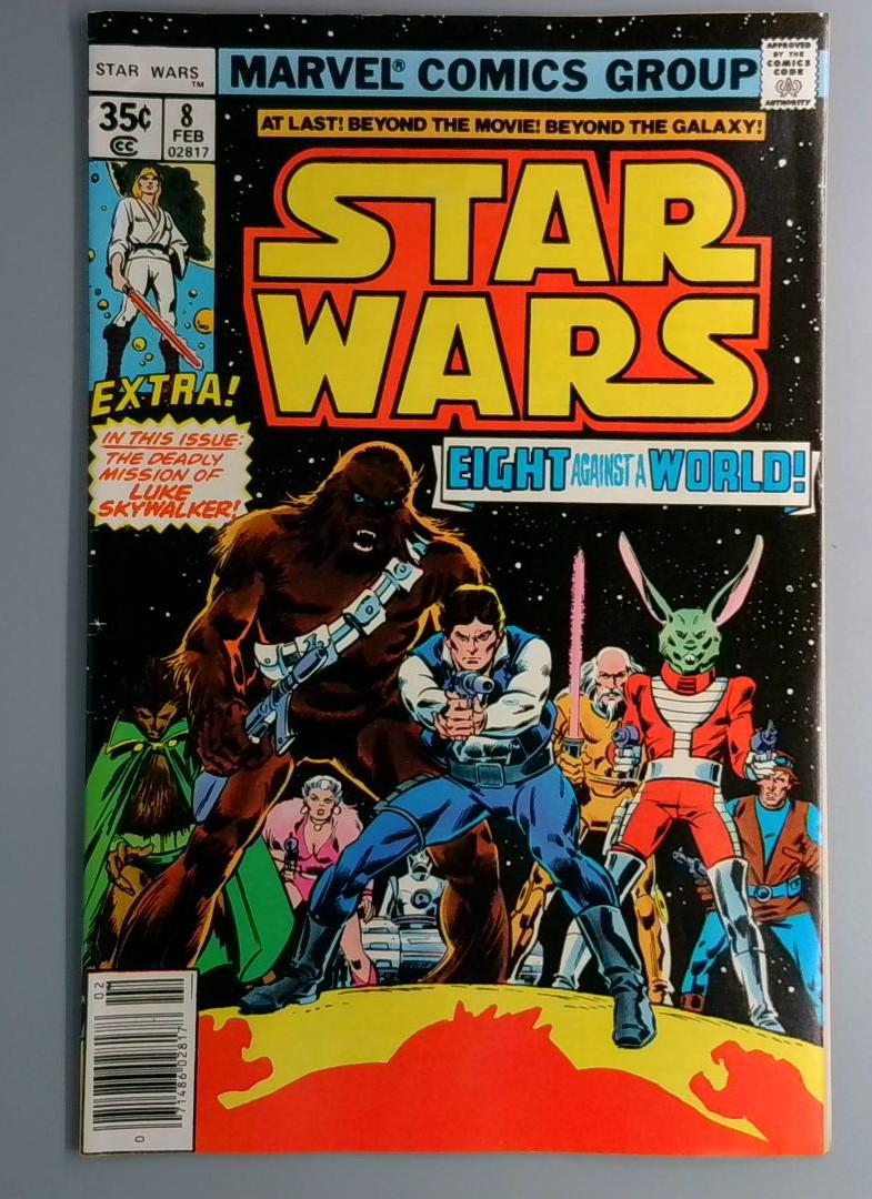 Star Wars #8, FN+ Marvel, 1978 SN2 Copy2