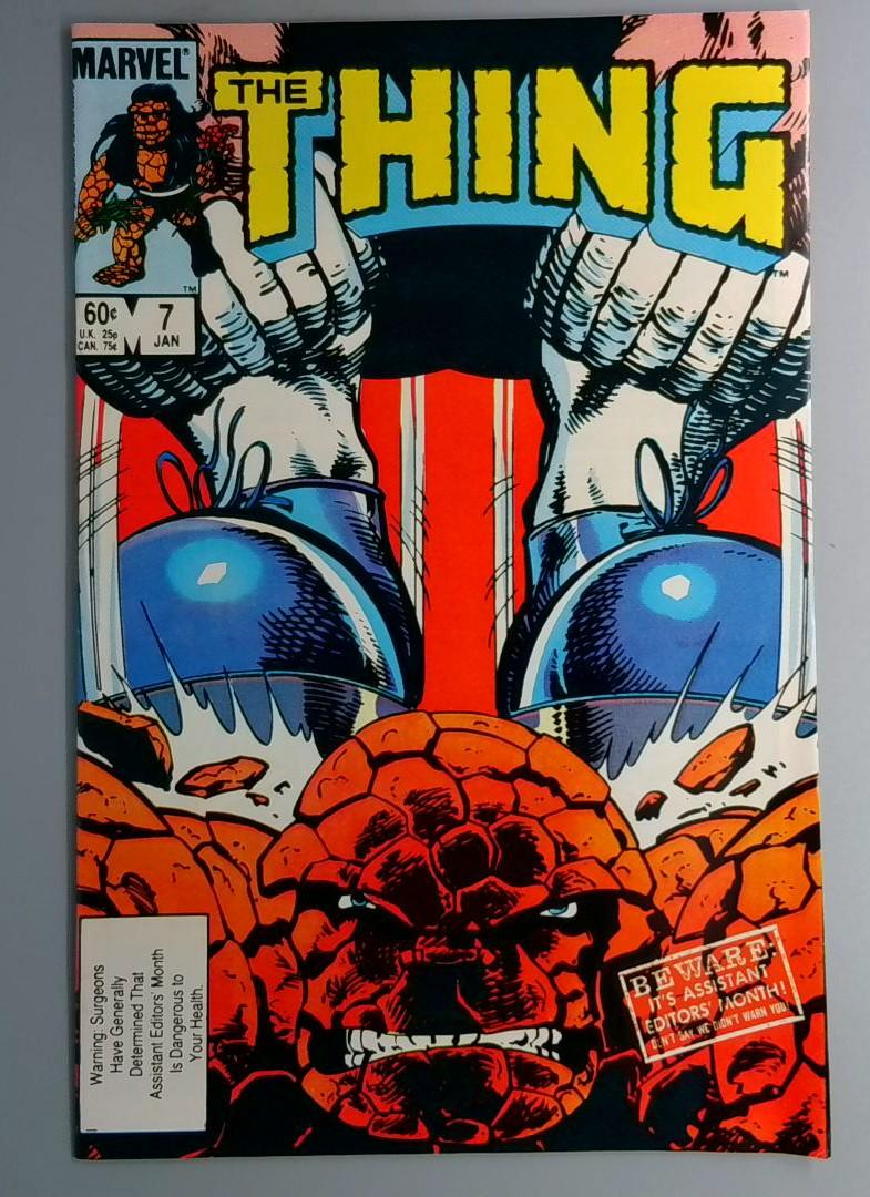 Thing #7 VF Marvel 1984 SN2
