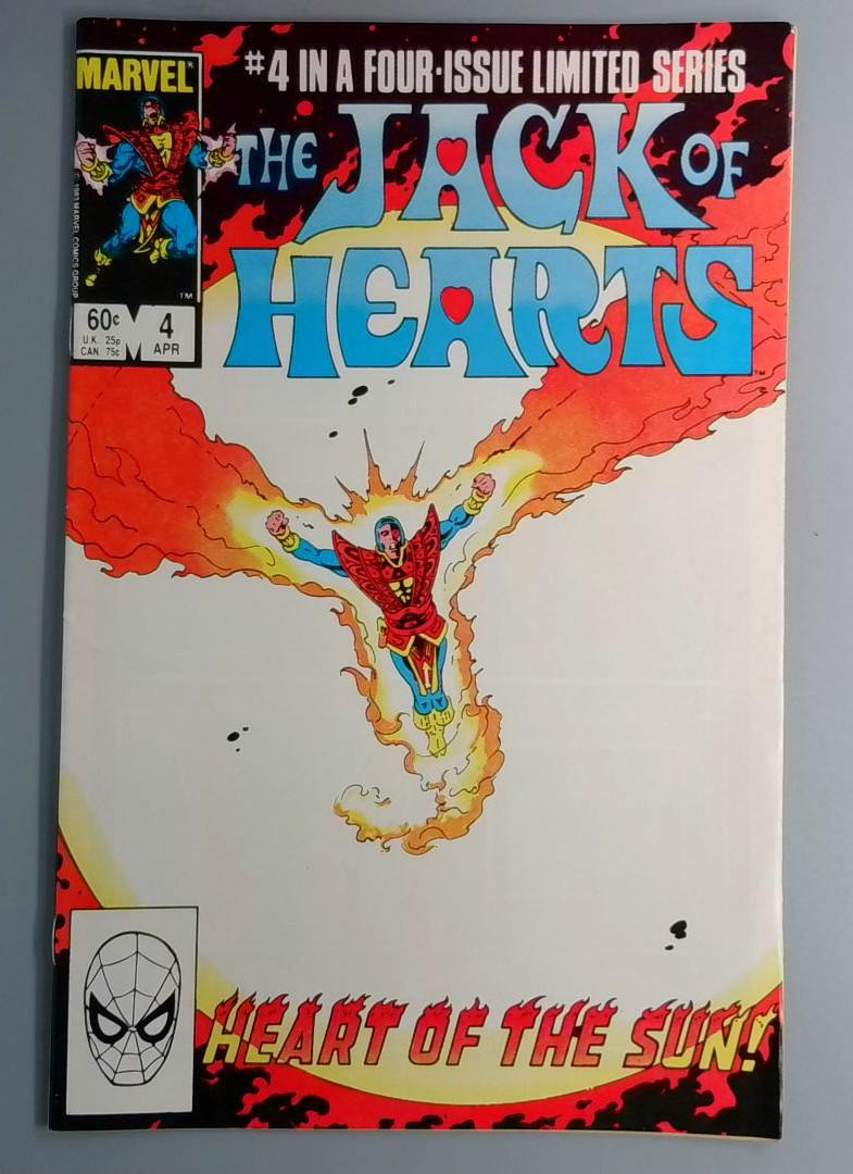 Jack of Hearts #4 VF Marvel 1984 SN2