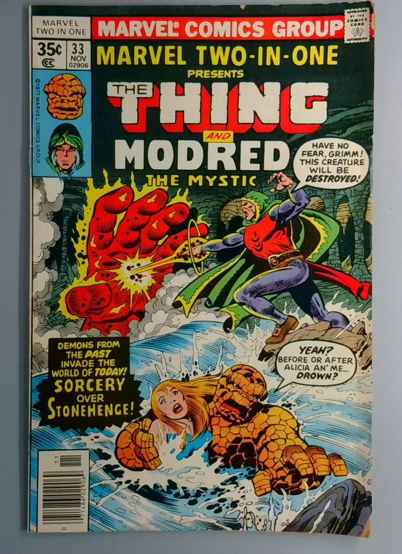 Marvel Two-In-One #33 Marvel 1977