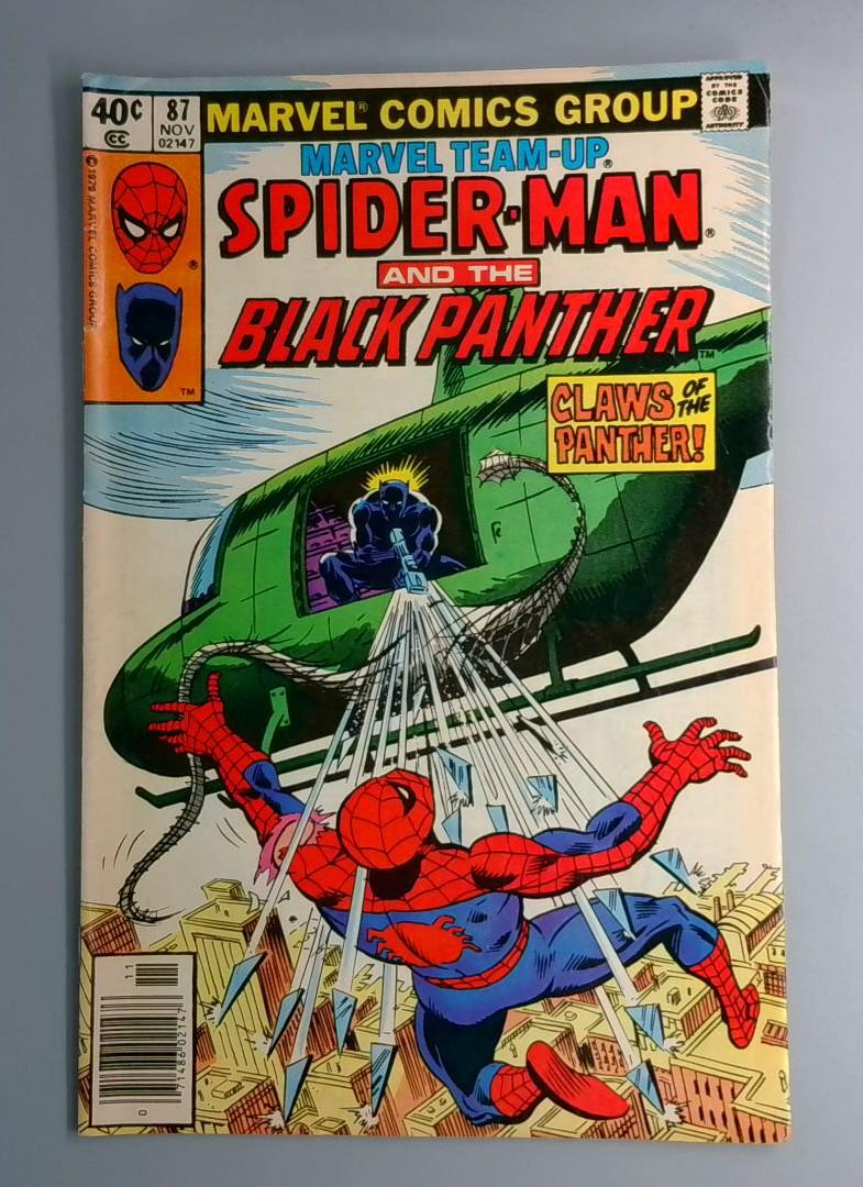 Marvel Team-Up #87 Spider-Man and the Black Panther Marvel 1979