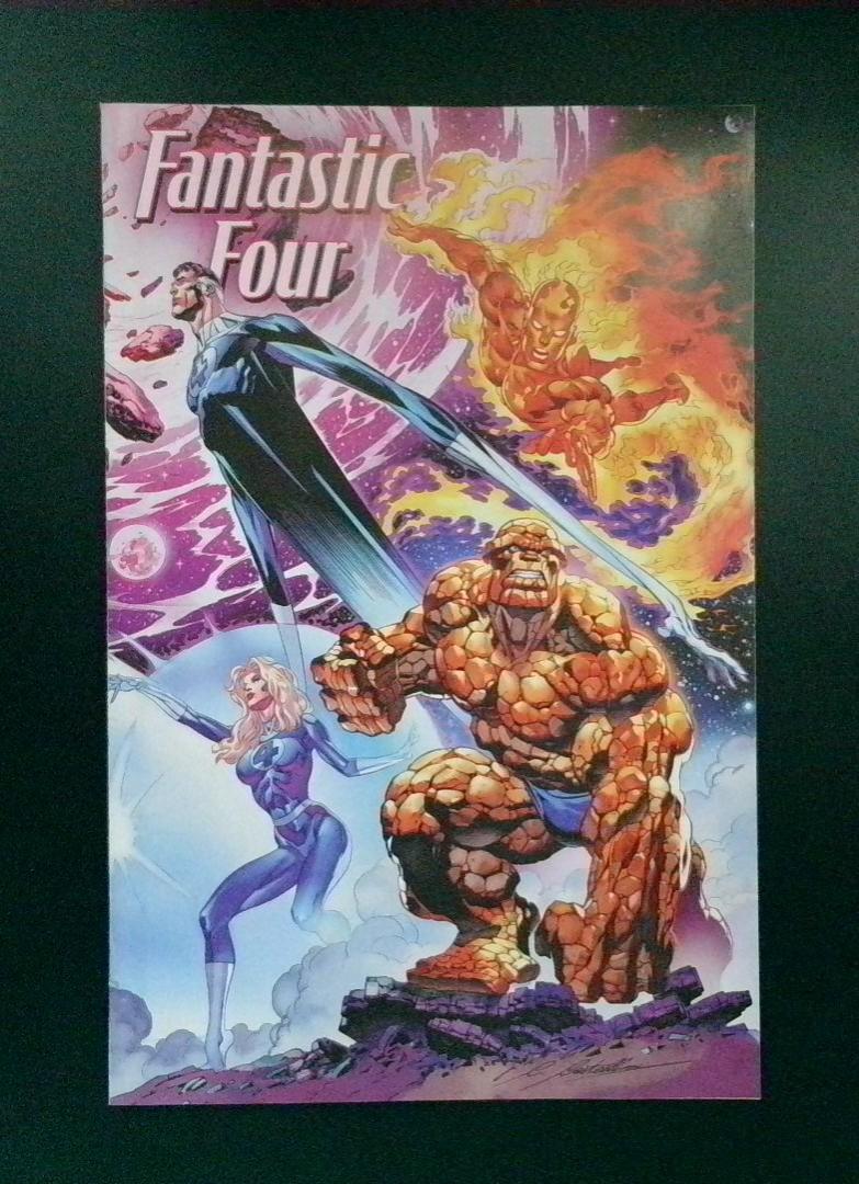 Fantastic Four #1 VF/NM 1:25 CLAUDIO CASTELLINI WrapAround Marvel 2025 MW1