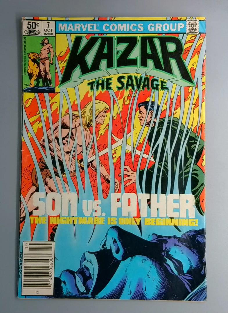 Ka-Zar the Savage #7 Newsstand Edition Marvel 1981