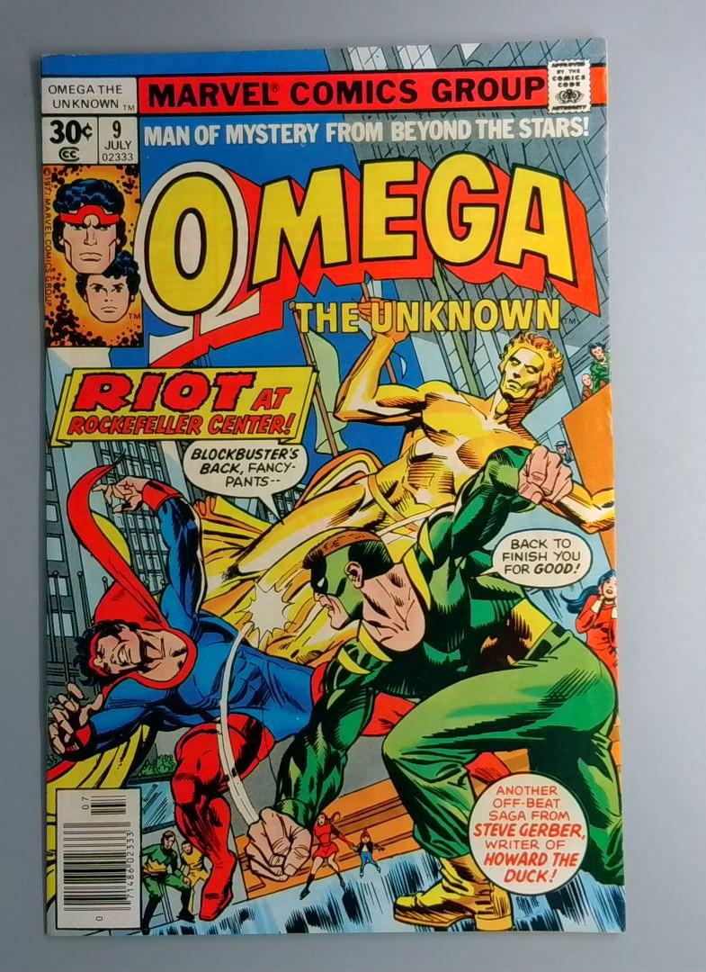 Omega the Unknown #9 VF+ 1st Full Foolkiller Marvel 1976