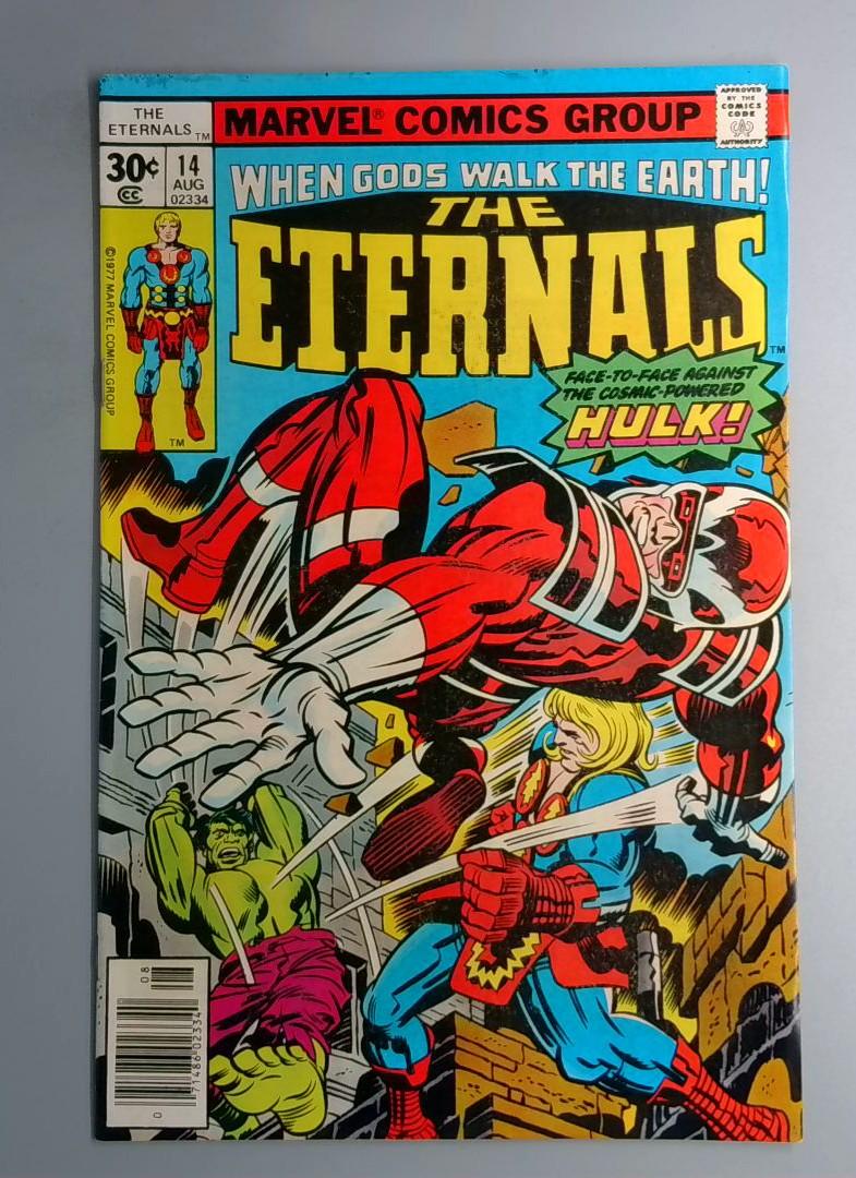 Eternals #14 1st Appearance of the Hulk Robot Marvel 1977 SN2