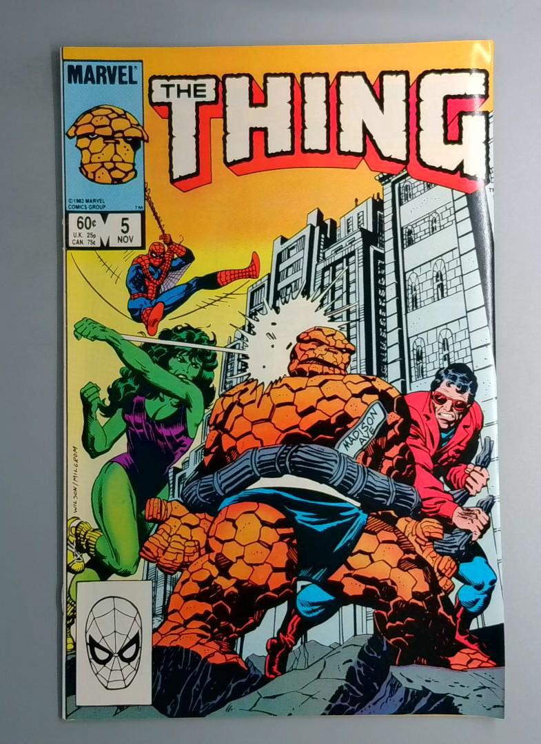 Thing #5 VF Marvel 1983 SN2