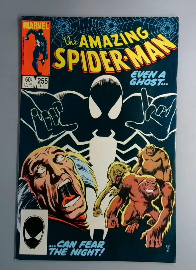 Amazing Spider-Man #255 1st Appearance of Black Fox Marvel 1984 SN2