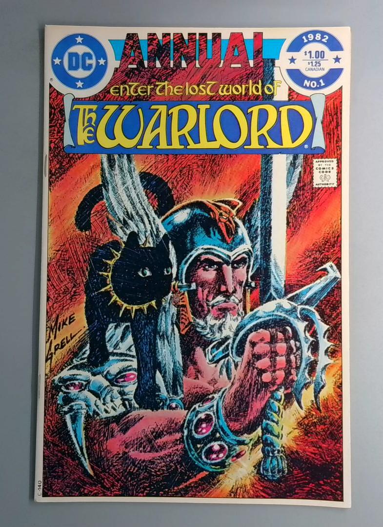 Warlord Annual #1 VF DC 1982 SN2