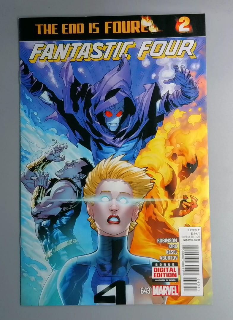 Fantastic Four #643 The End Is Four Part 2 Marvel Comic 2011