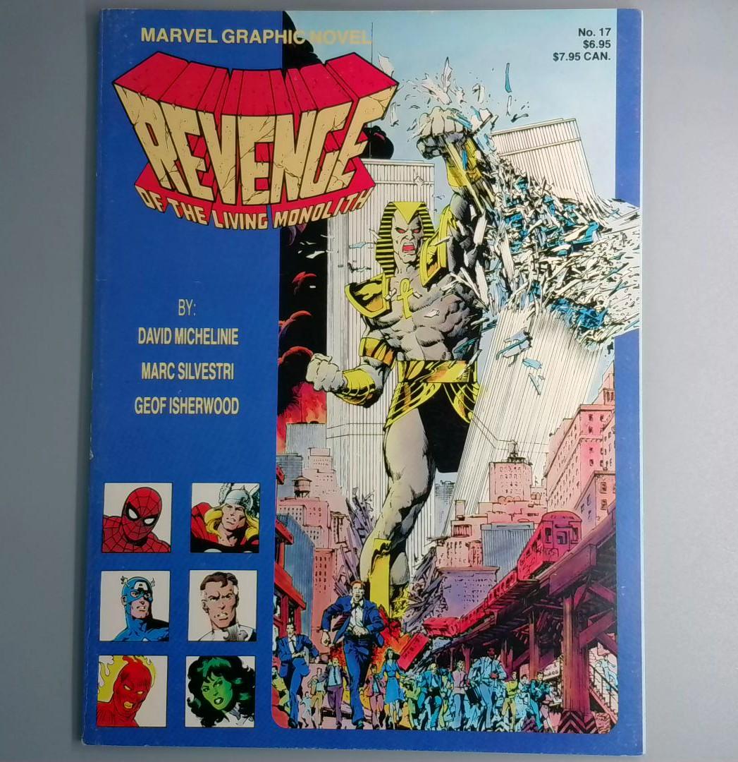 Marvel Graphic Novel #17 VF- 1st Apocalypse (Unnamed), 1st Print Marvel 1992 JR1