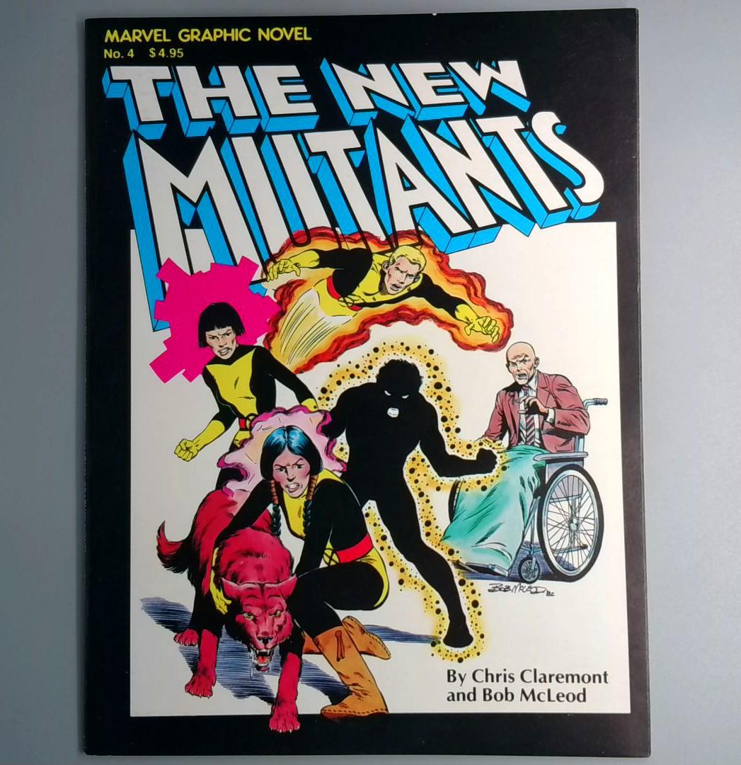 Marvel Graphic Novel #4 VF- 1st New Mutants, 1st Print Marvel 1982 JR1