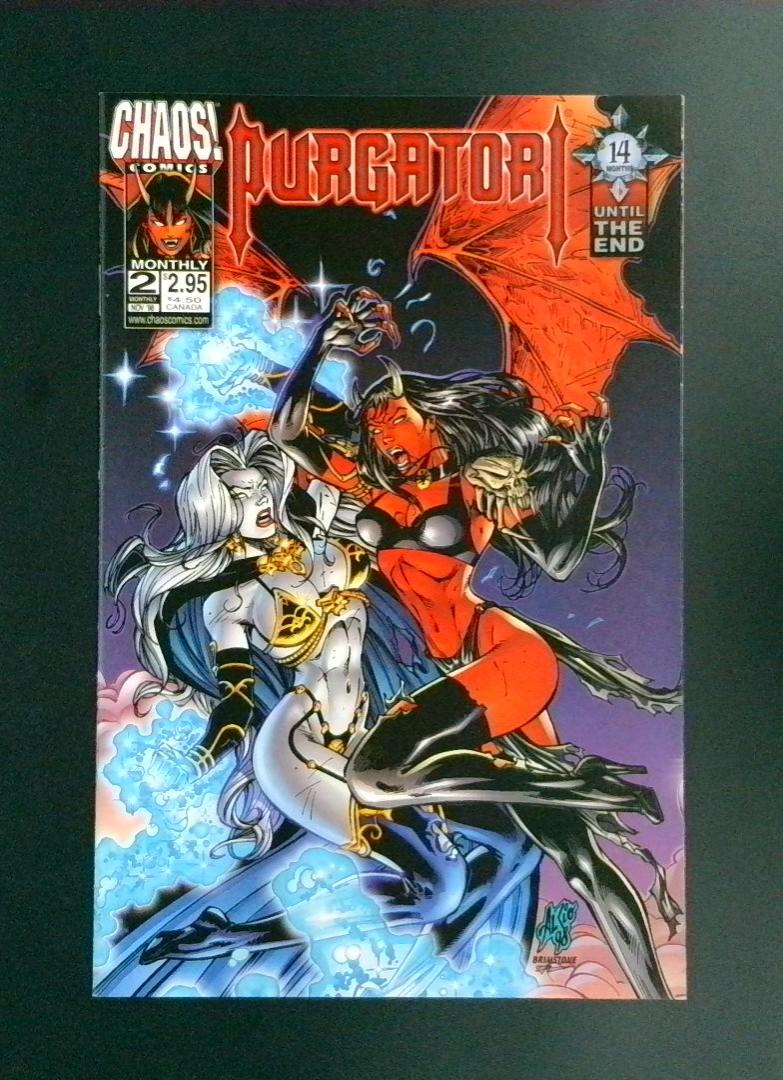 Purgatori #2 NM- 1st Print Chaos! Comics 1998 EK1