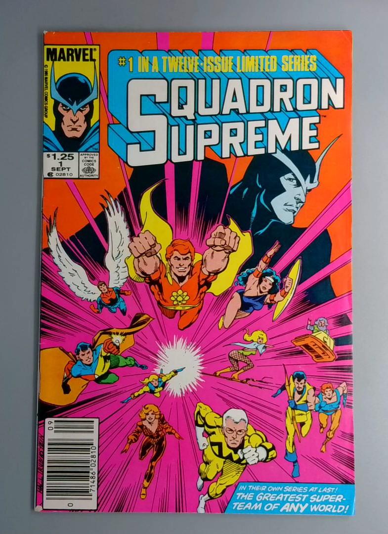 Squadron Supreme #1 Newsstand Edition Marvel 1985