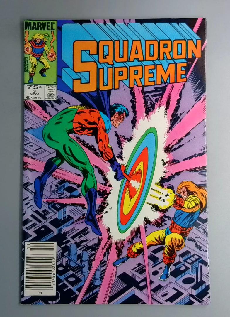 Squadron Supreme #3 NM Newsstand Edition Marvel 1985