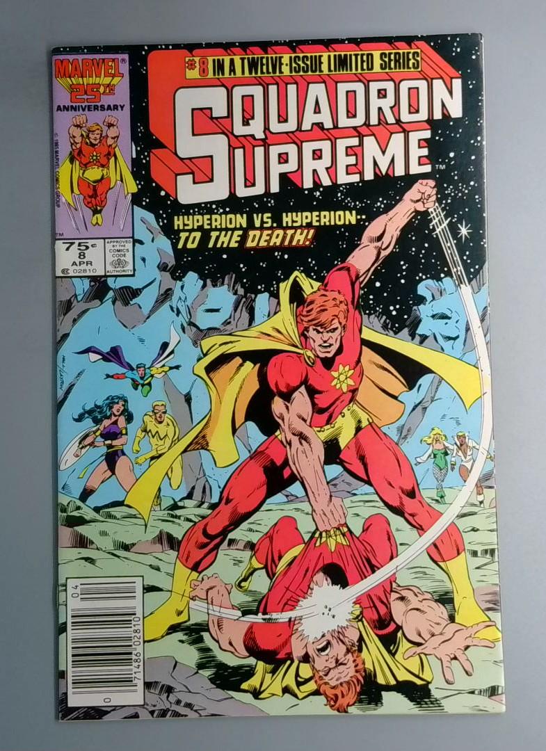 Squadron Supreme #8 VF/NM Newsstand Edition Marvel 1986