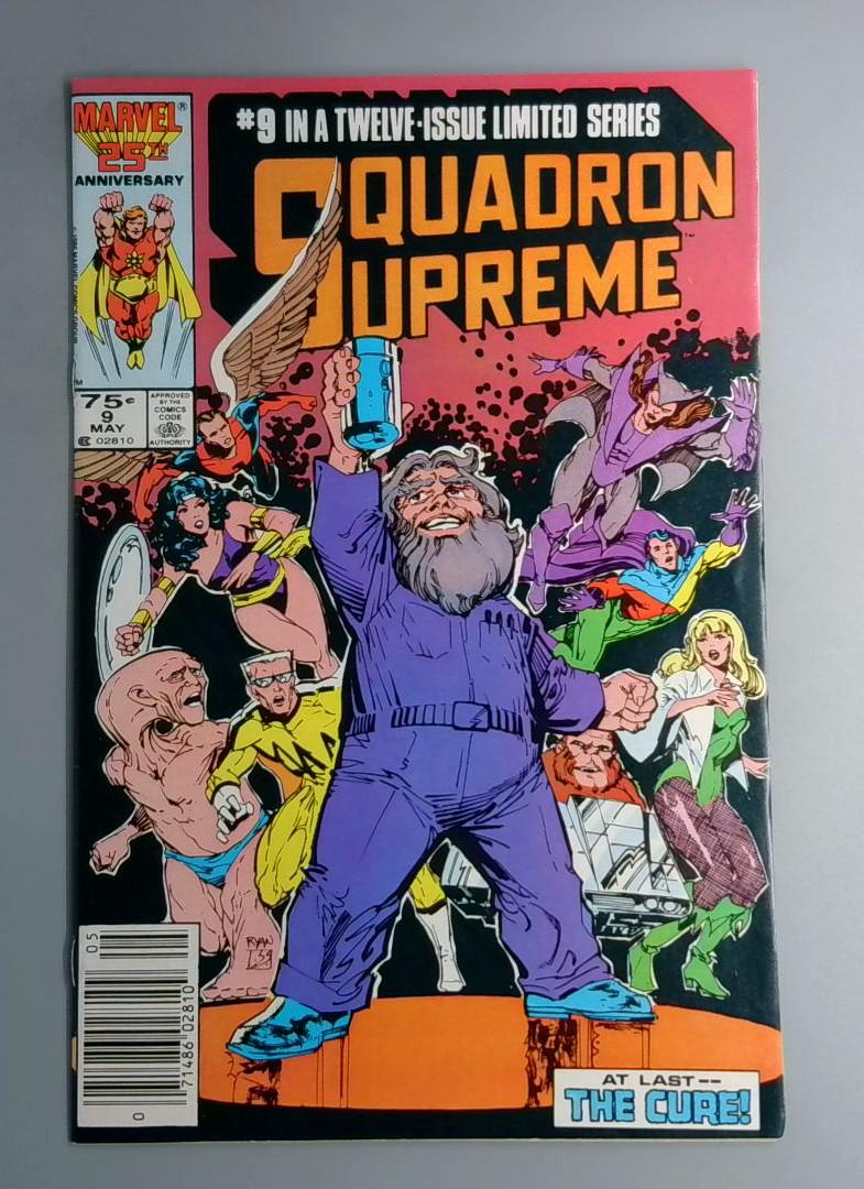 Squadron Supreme #9 VF/NM Newsstand Edition Marvel 1986