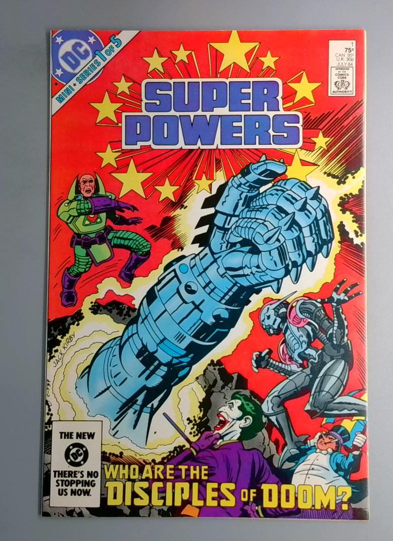 Super Powers #1 VF/NM DC 1984 BW1
