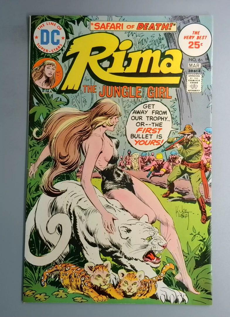 Rima, the Jungle Girl #6 NM- DC 1975 BW1