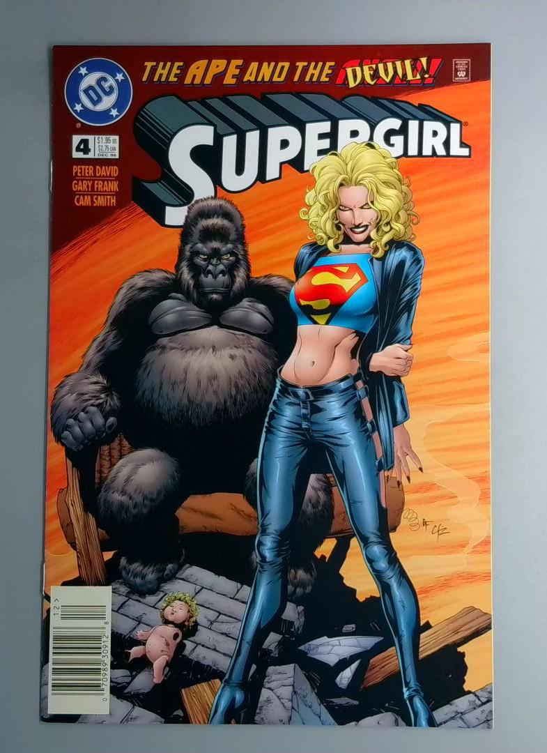 Supergirl #4 NM Newsstand Edition DC 1996 BW1