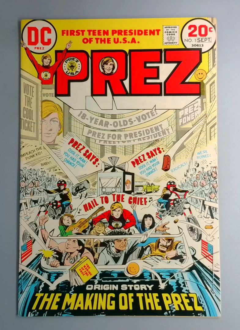Prez #1 VF/NM DC 1973 BW1