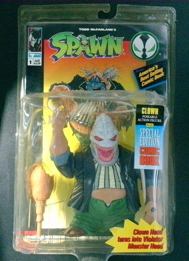 Clown Spawn Todd McFarlane's Spawn Todd Toys 1994 BJT1
