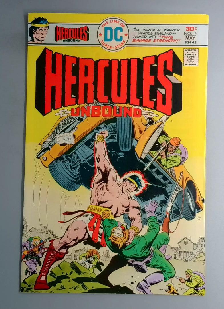 Hercules Unbound #4 NM- DC May 1970 BW1