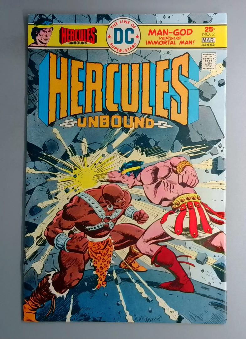 Hercules Unbound #3 NM- DC Comics 1975 BW1