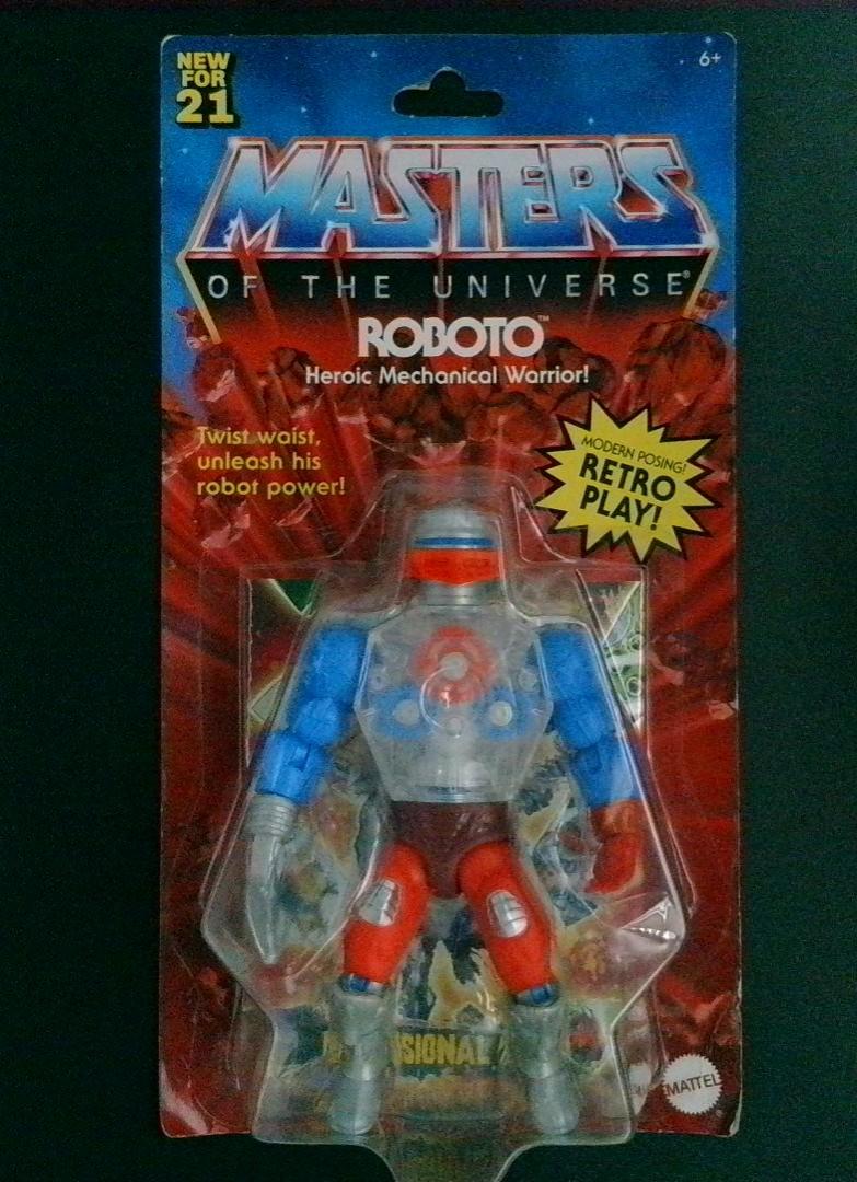 Roboto Masters of the Universe Origins Mattel 2021 BJT1