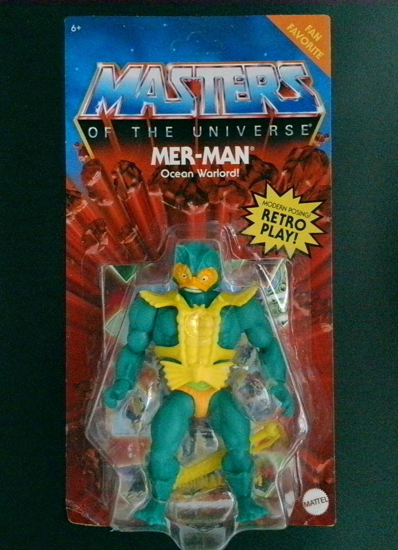 Mer-Man Ocean Warlord Masters of the Universe Mattel 2021 BJT1