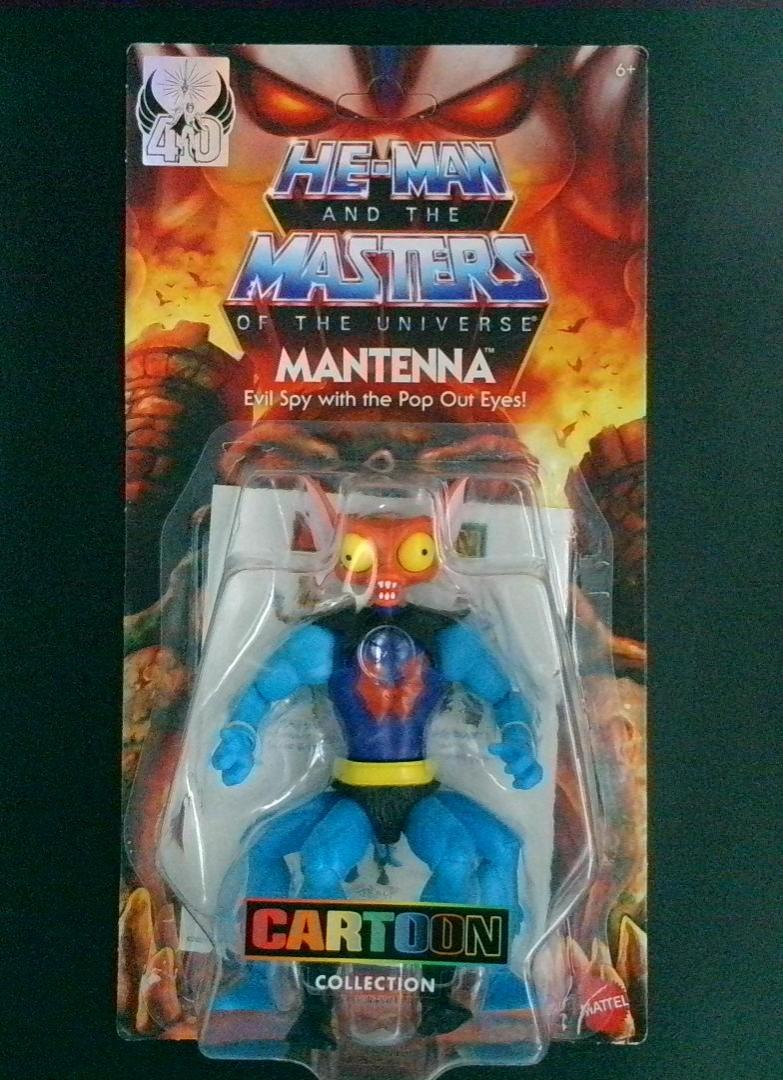 Mantenna Masters of the Universe Cartoon Collection Mattel BJT1 Partial Open 