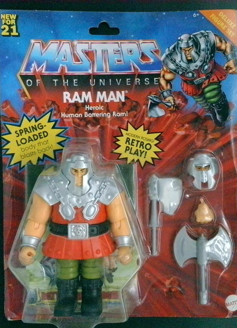 Ram-Man Masters of the Universe Mattel 2021