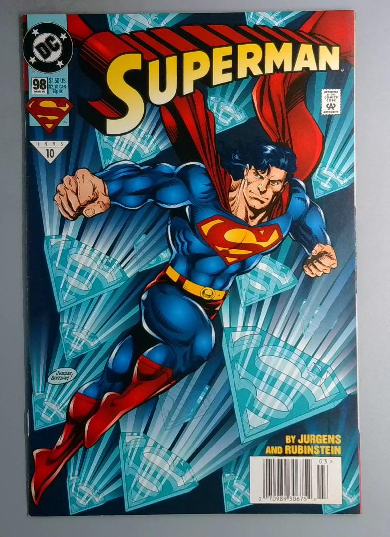 Superman #98 DC Newsstand 1995 BW1
