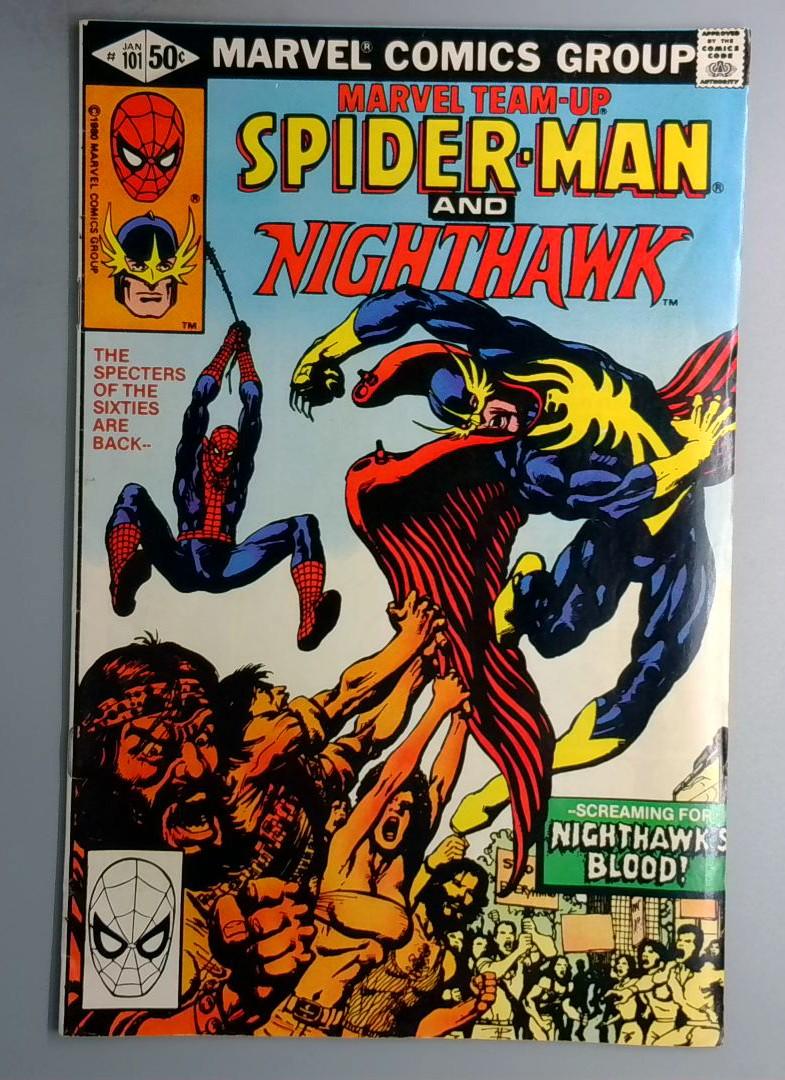 Marvel Team-Up #101 Spider-Man and Nighthawk Marvel 1981 SN1