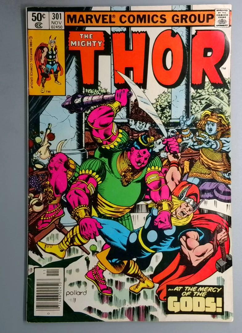 Thor #301 Newsstand Edition Marvel 1980 SN1
