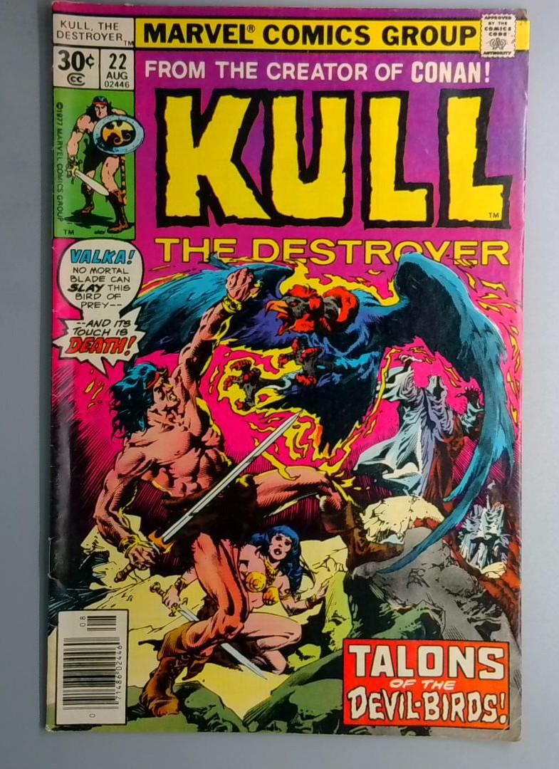 Kull the Destroyer #22 Marvel 1977 SN2