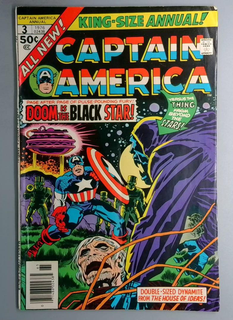 Captain America Annual #3 Marvel 1976 SN2