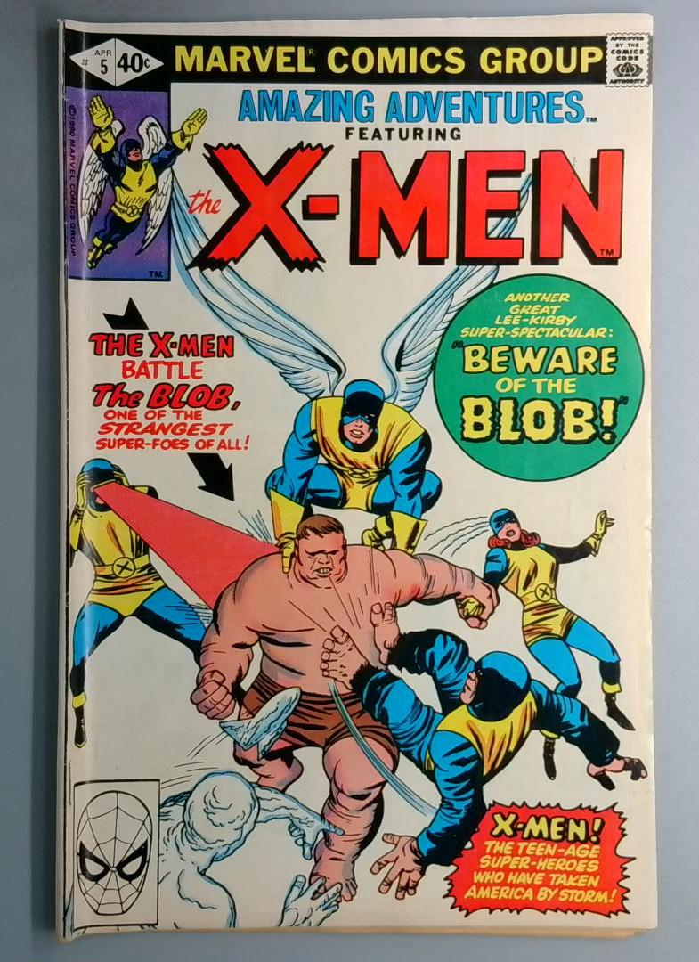 Amazing Adventures #5 Reprints First Blob Marvel 1980 SN2