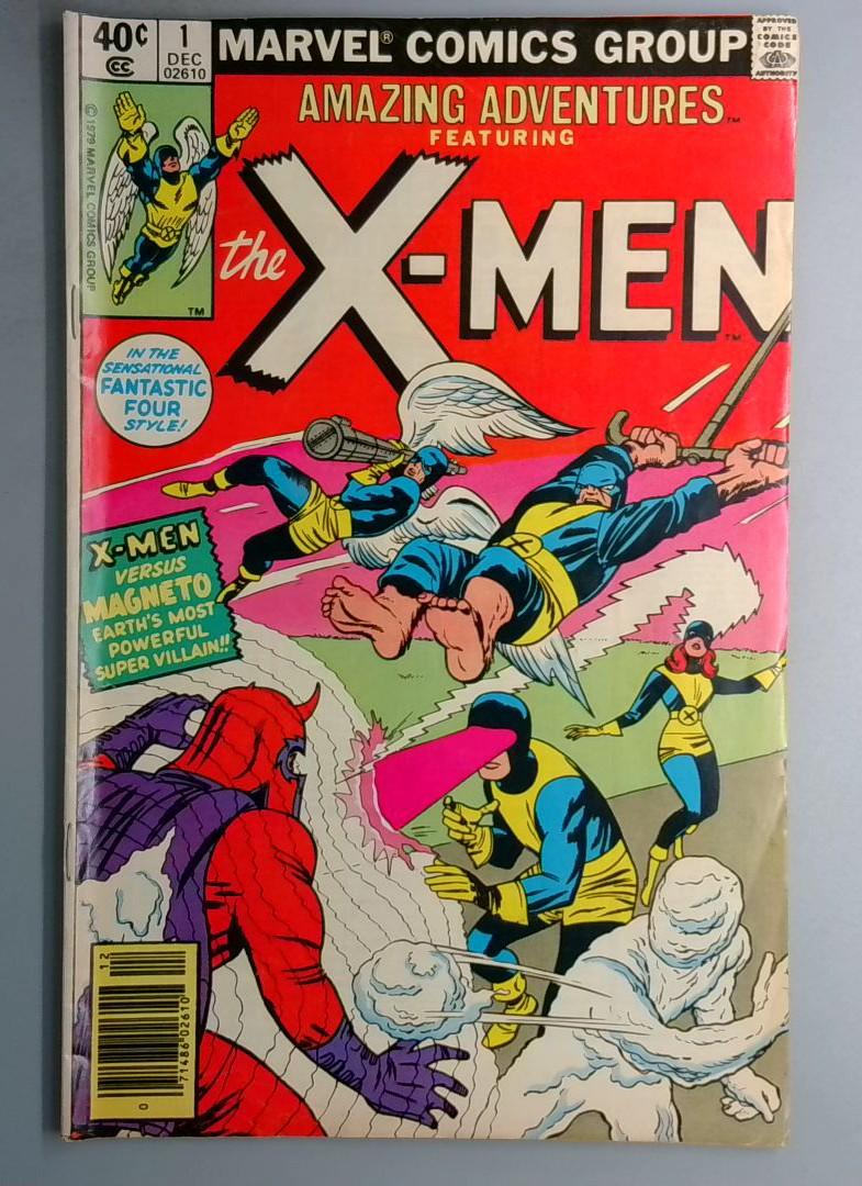 Amazing Adventures #1 Reprints X-Men 1 Newsstand Marvel 1979 SN2