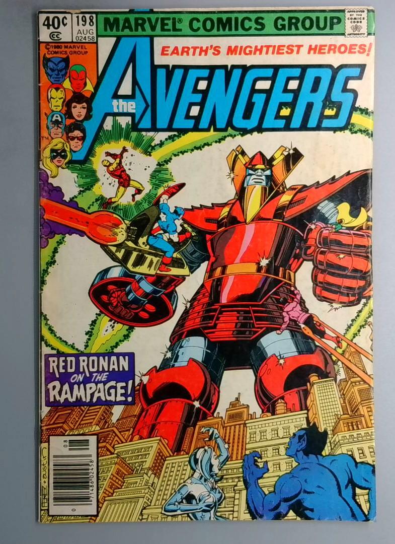 Avengers #198 Marvel 1980 SN2