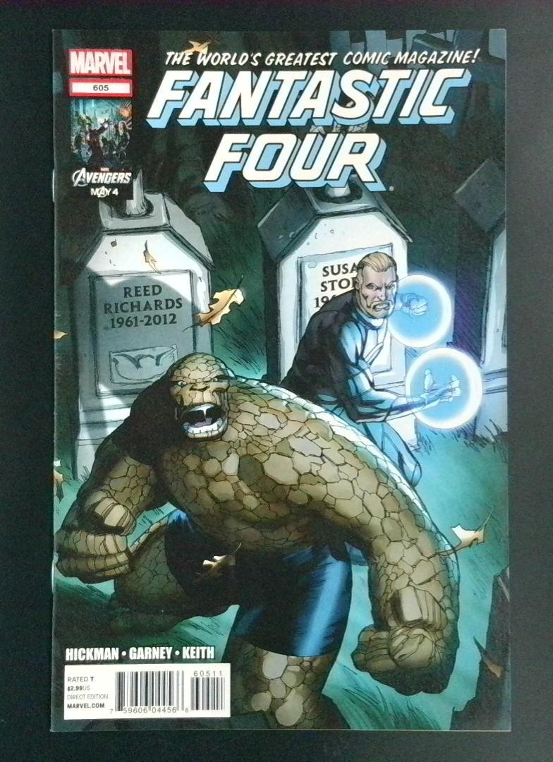Fantastic Four #605 Marvel 2012