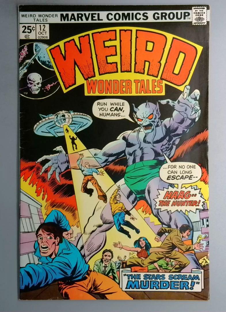 Weird Wonder Tales #12 FN+ Marvel Comics 1976 SN1