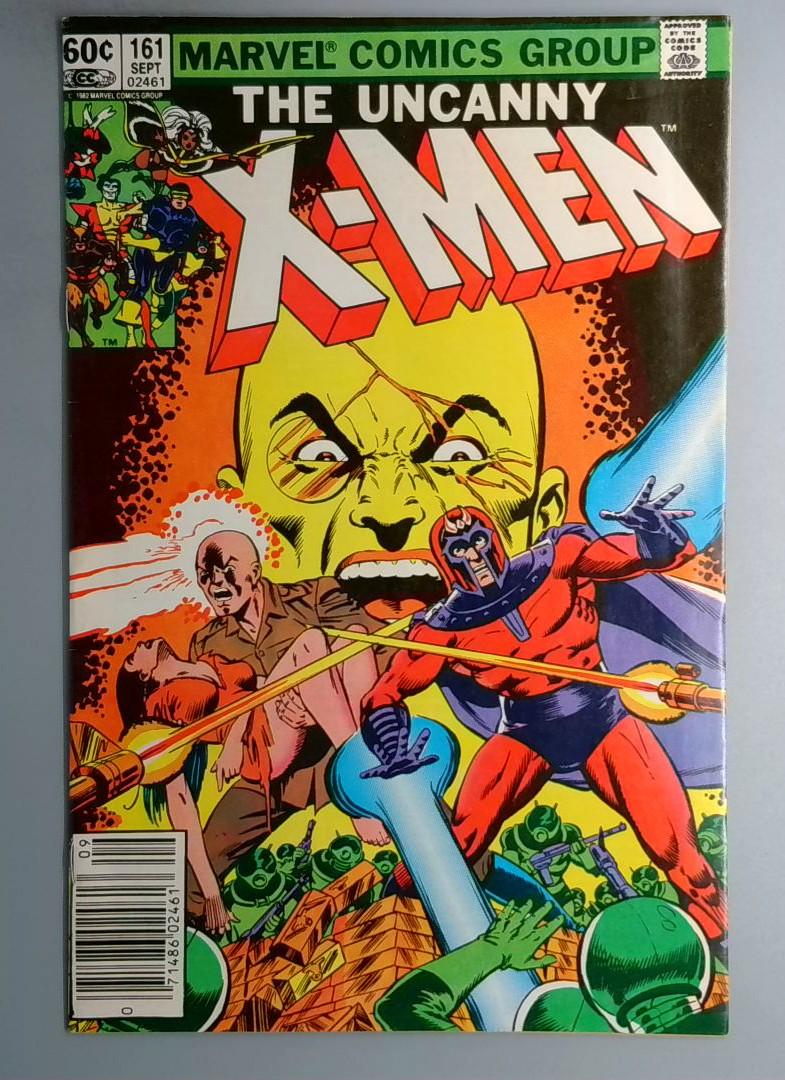 Uncanny X-Men #161 Newsstand Marvel Comics 1982 SN1