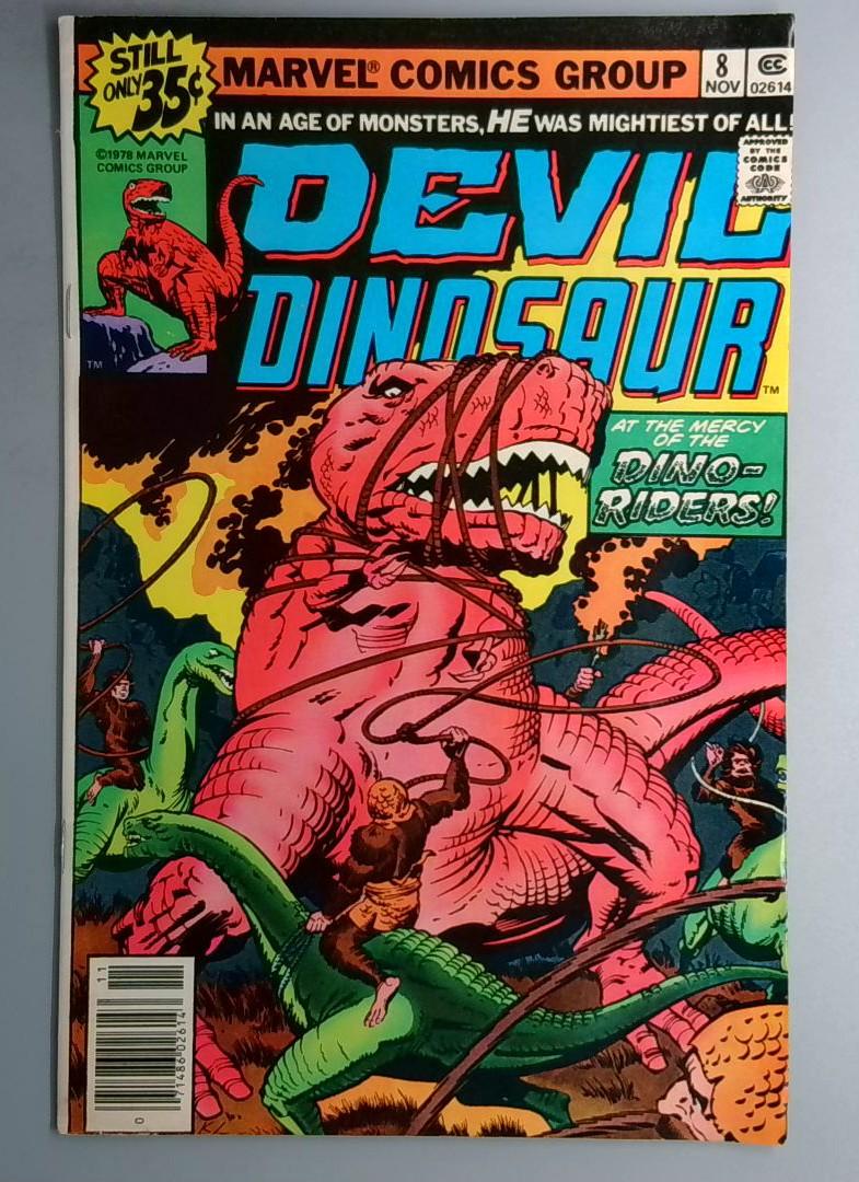 Devil Dinosaur #8 Marvel 1978 SN1